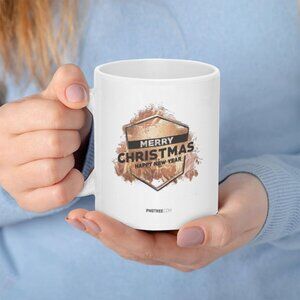 White 'Merry Christmas' Holiday Mug